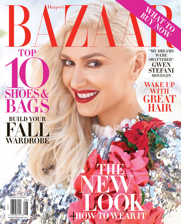 Gwen Stefani For Harper S Bazaar Us By Alexi Lubomirski