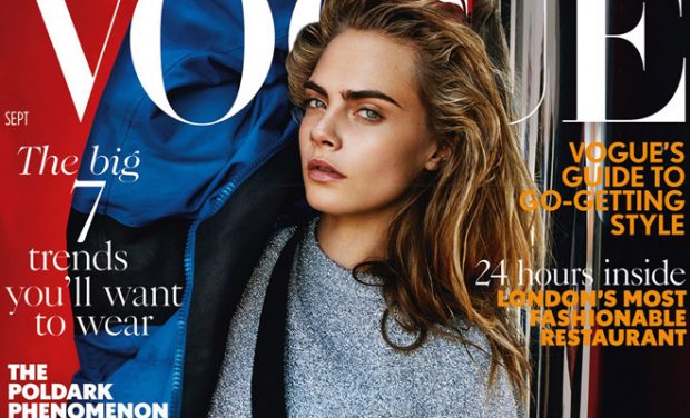 Cara Delevingne Covers British Vogue September 2016 Edition