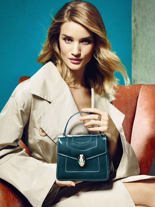 Rosie Huntington-Whiteley Stars in Bulgari Accessories FW16 Campaign