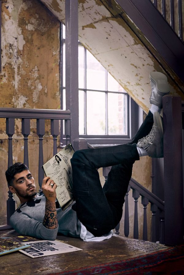 Former Member Of One Direction Zayn Malik Stars In Gq Style Magazine 