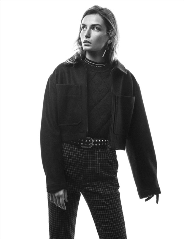 Andreea Diaconu Stuns in Isabel Marant for Elle France Cover Story