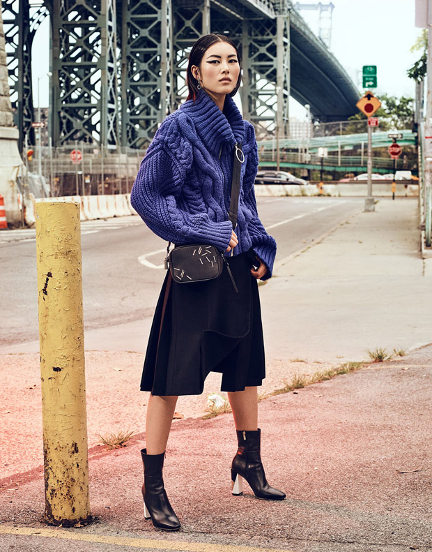 Liu Wen Changes the Perception of Beauty for The Edit Magazine