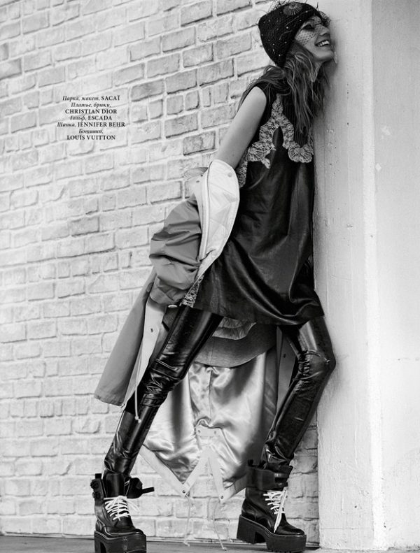 Saara Sihvonen Models Fall Fashion for L'Officiel Ukraine September 2016