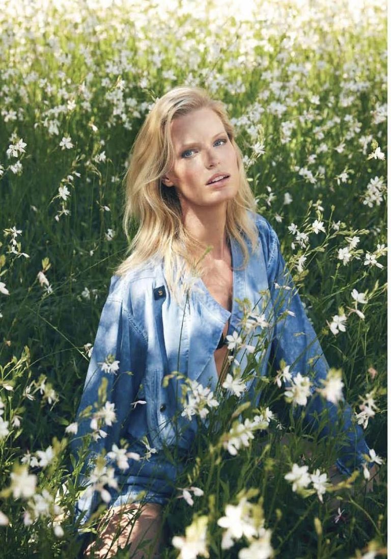 Supermodel Caroline Winberg for Harper's BAZAAR Turkey