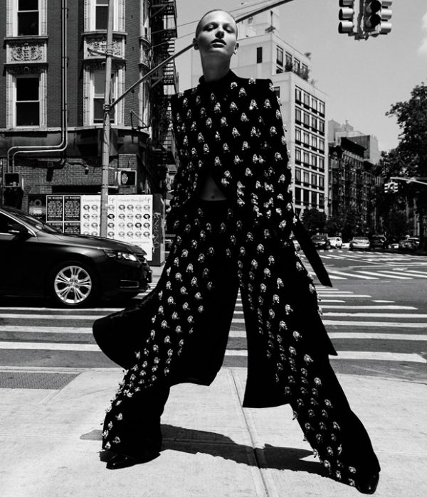 Street Style: Frederikke Sofie in Haute Couture Looks for WSJ. Magazine