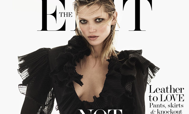 Back to Black: Hana Jirickova Stuns for The Edit Magazine Cover Story