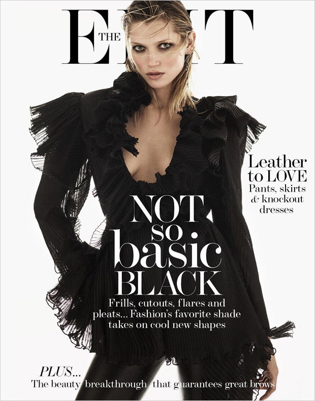 Back to Black: Hana Jirickova Stuns for The Edit Magazine Cover Story