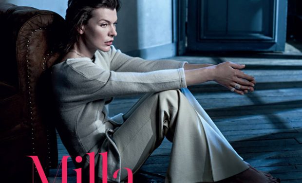 Milla Jovovich Stuns in Celine for Vogue Portugal December 2016 Cover