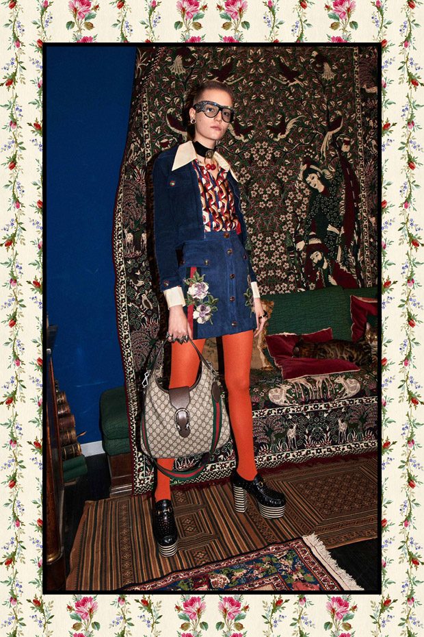 Discover Gucci Pre-Fall 2017 Womenswear Collection