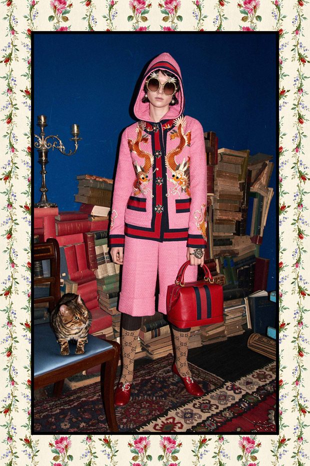 Discover Gucci Pre-Fall 2017 Womenswear Collection