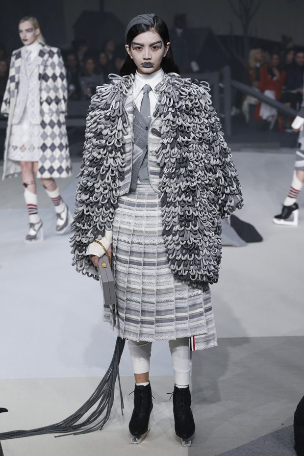 #NYFW THOM BROWNE Fall Winter 2017 Collection