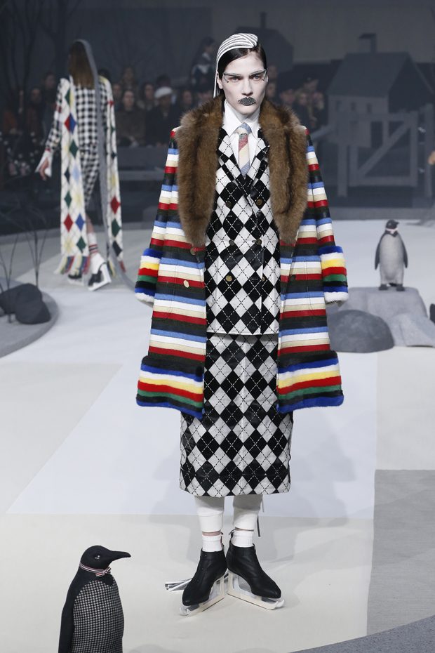 #NYFW THOM BROWNE Fall Winter 2017 Collection