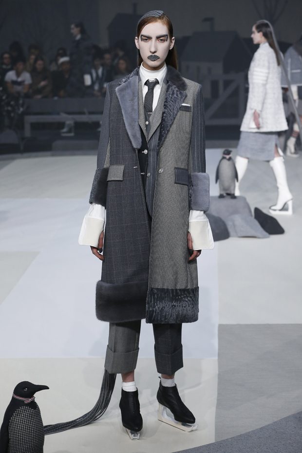 #NYFW THOM BROWNE Fall Winter 2017 Collection