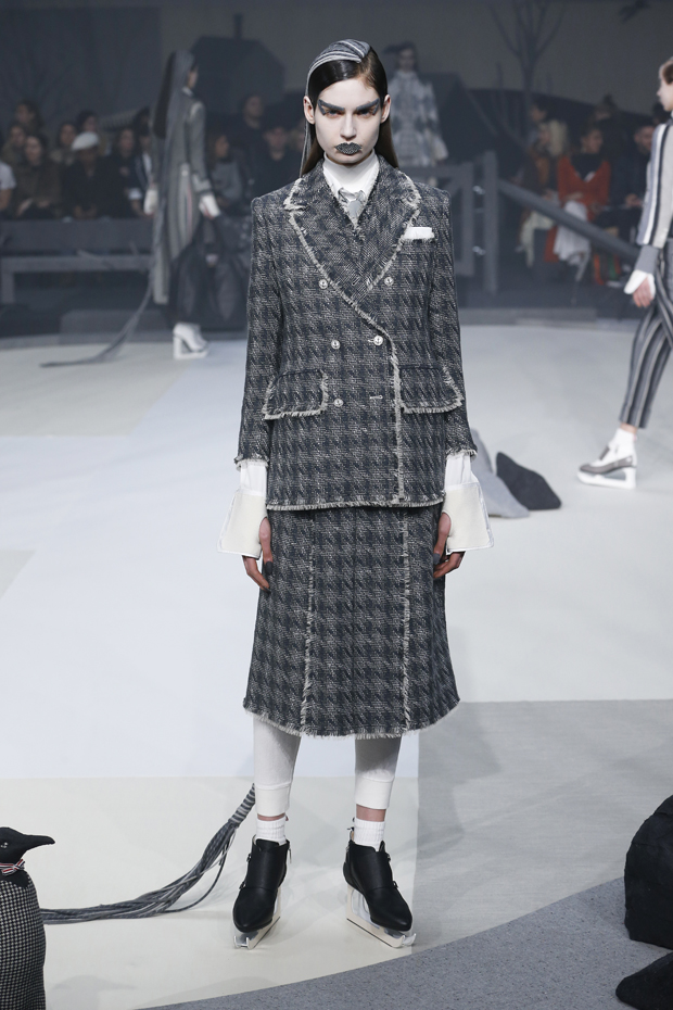 #NYFW THOM BROWNE Fall Winter 2017 Collection