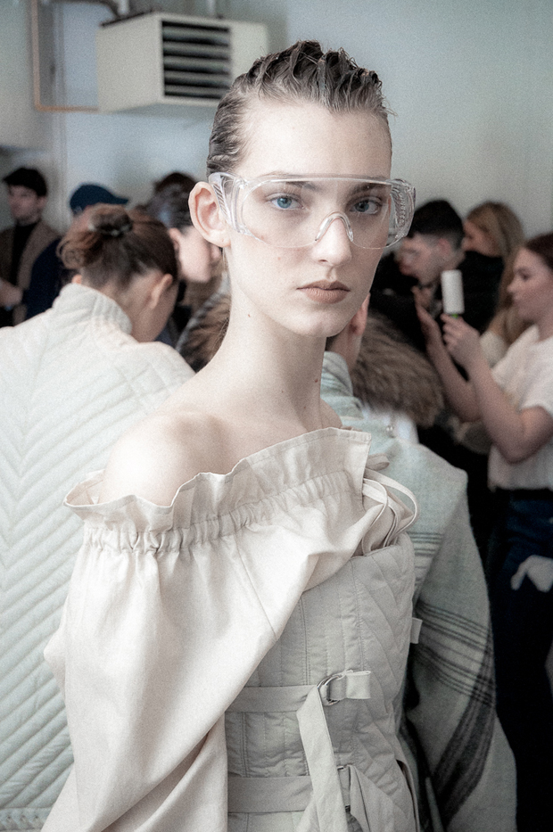 PFW: Go Backstage at Anne Sofie Madsen FW17.18 Show