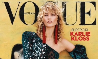 Supermodel Karlie Kloss Covers Vogue Australia April 2017 Issue