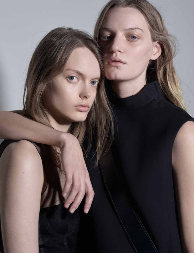 Helene Demesttre & Milena Feuerer Model Dior SS17 Looks for Sorbet Magazine