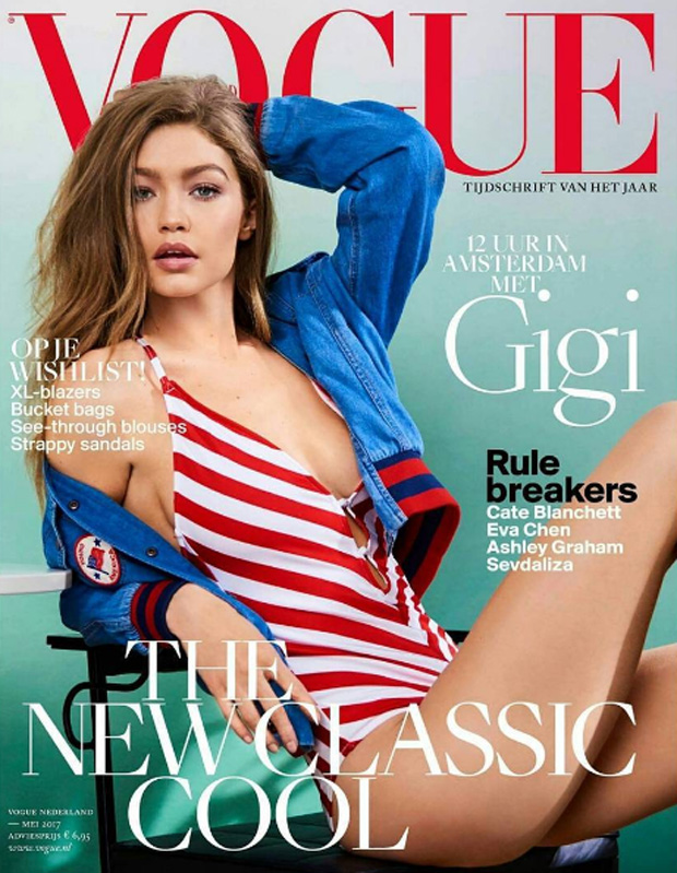 Gigi Hadid Lands The Cover Of Dutch Vogue 