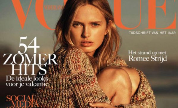 Romee Strijd Stars in Vogue Netherlands June 2017 Cover Story