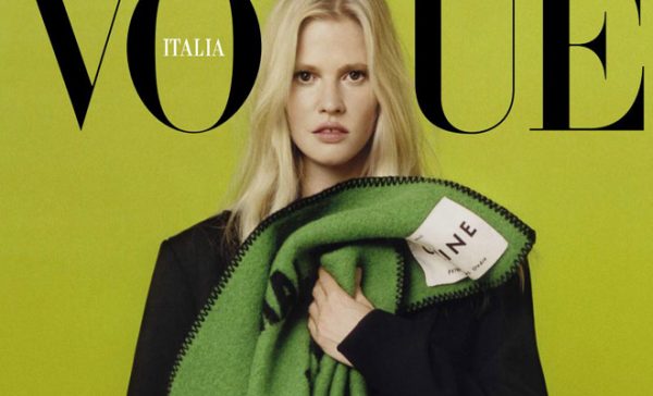 Lara Stone is the Cover Star of Vogue Italia August 2017 Issue