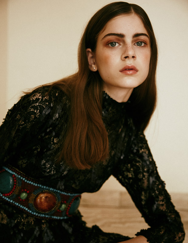 DESIGN SCENE STYLE: Lilli B Poses for Arya Shirazi