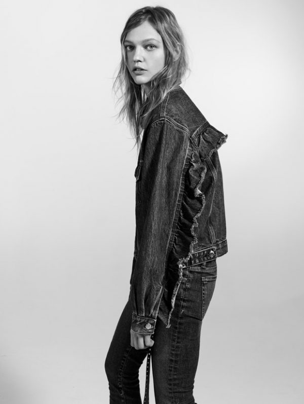 Sasha Pivovarova is the Face of IRO Fall Winter 2017.18 Collection