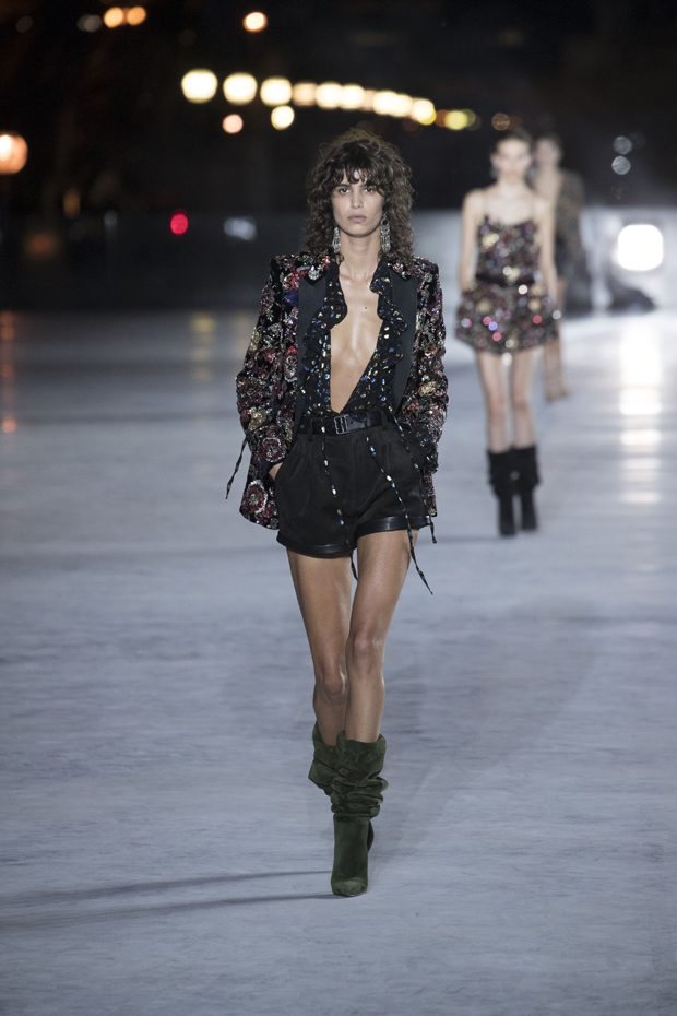 #PFW: Saint Laurent Spring Summer 2018 Collection