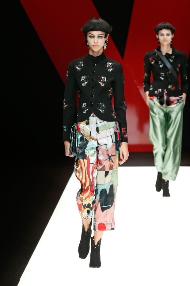 #MFW: Giorgio Armani Women's Spring Summer Collection