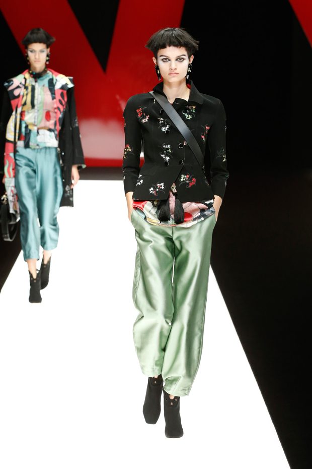 #MFW: Giorgio Armani Women's Spring Summer Collection