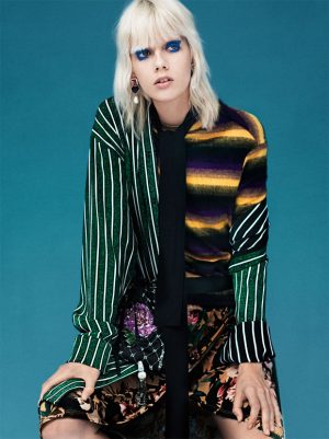 Lights Galore: Marjan Jonkman Models ZARA TRF FW17 Collection