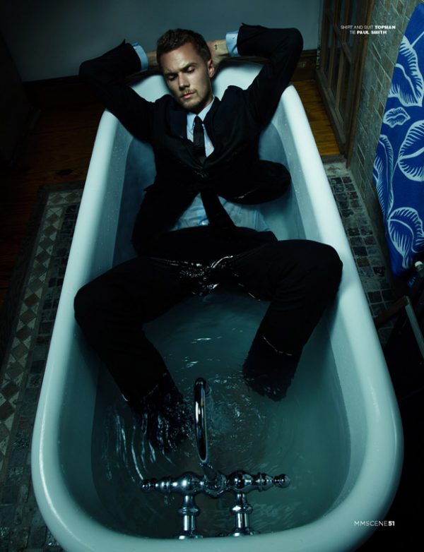 Barron Hilton Poses For The Latest Mmscene Magazine