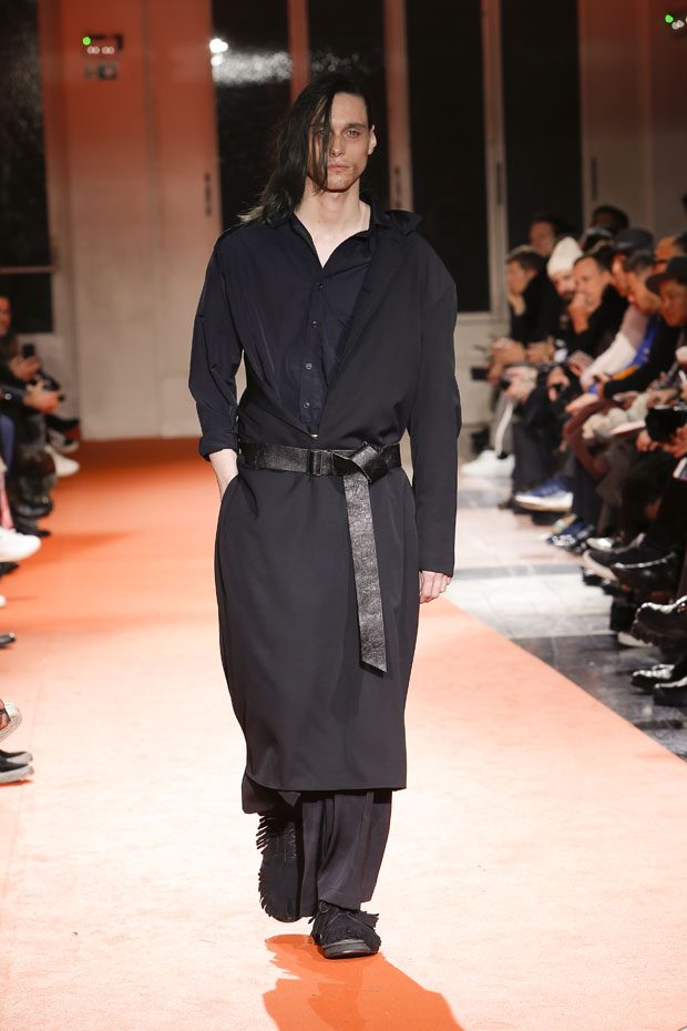 YOHJI YAMAMOTO Fall Winter 2018 Menswear Collection