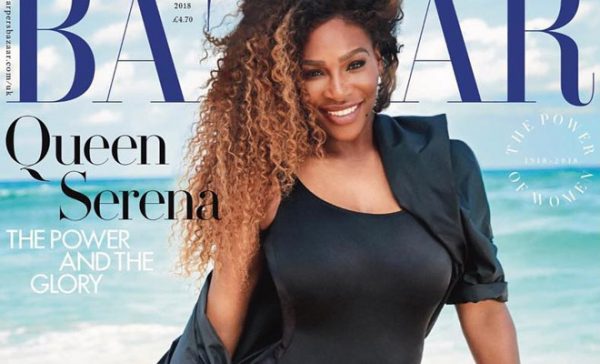 Serena Williams is the Cover Star of Harper's Bazaar UK July 2018 Issue