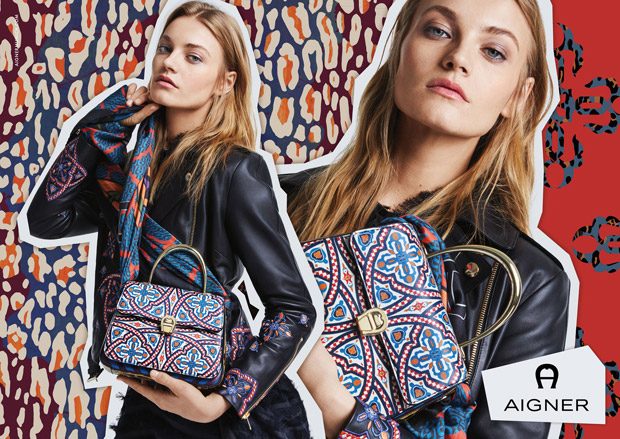 Anna Jagodzinska is the Face of Aigner Fall Winter 2018.19 Collection