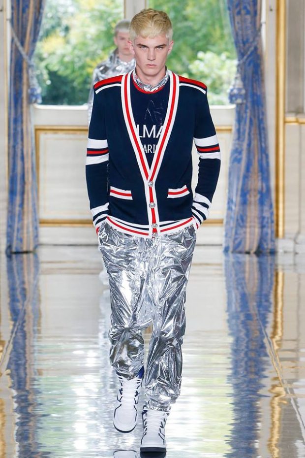 Balmain Spring 2019 Menswear Fashion Show