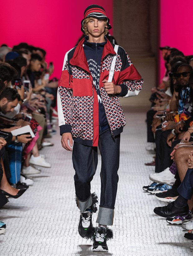 PFW: Valentino Spring Summer 2019 Menswear Collection