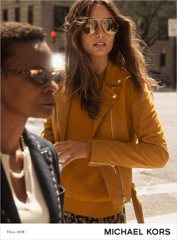 Andreea Diaconu is the Face of MICHAEL Michael Kors FW18 Collection