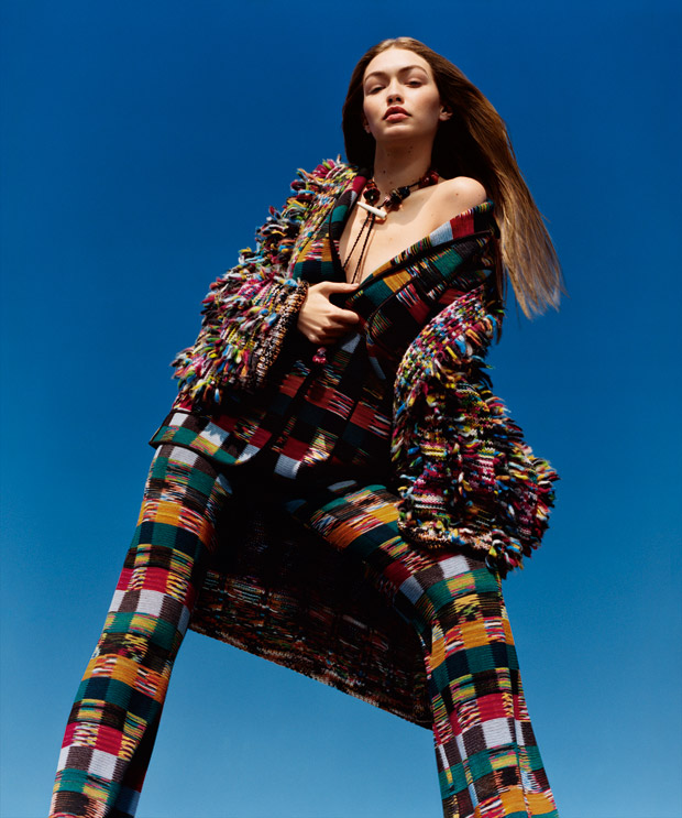 Gigi Hadid Models Missoni Fall Winter 2018.19 Collection