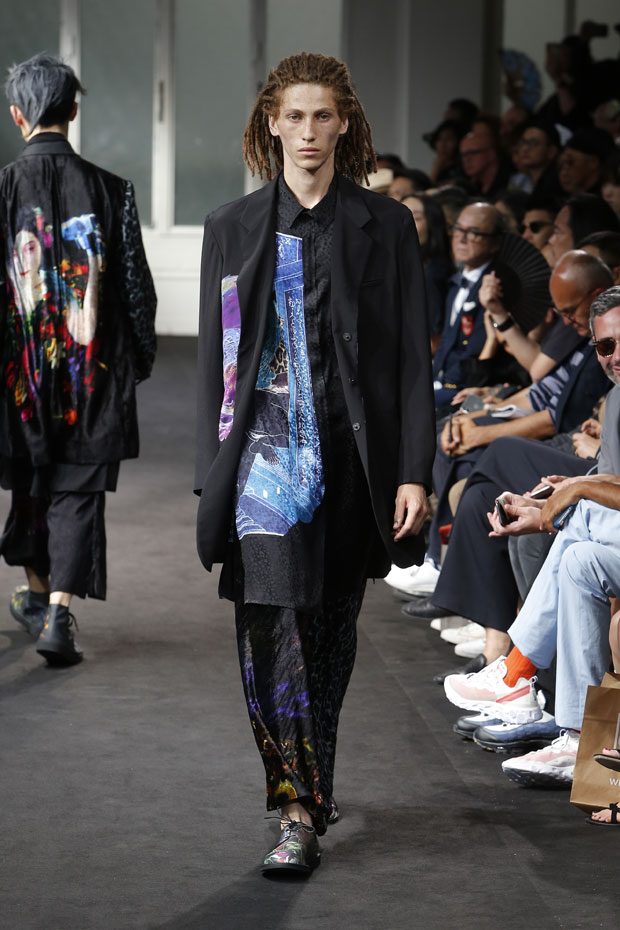 #PFW: Yohji Yamamoto Spring Summer 2019 Menswear Collection