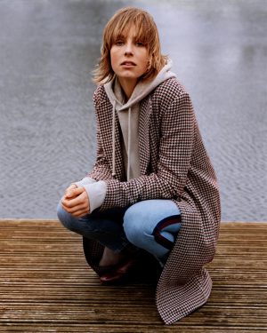 Edie Campbell Models Marc O'Polo Fall Winter 2018.19 Collection
