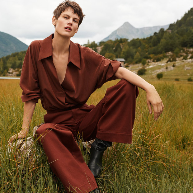 Saskia de Brauw is the Face of Mango IV Committed Collection