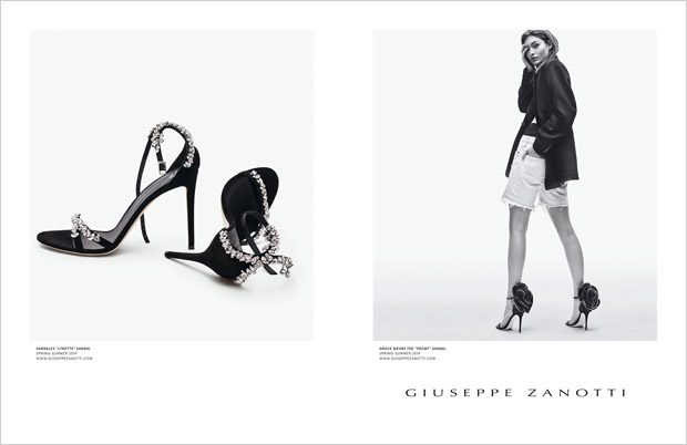 Grace Elizabeth Models Giuseppe Zanotti Spring Summer 2019 Collection