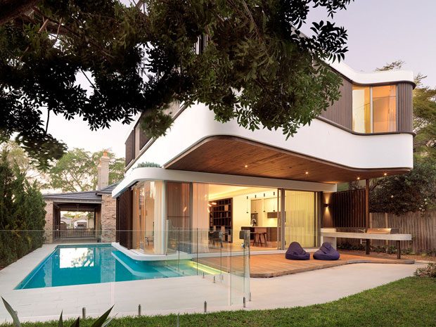 swimming pool under house