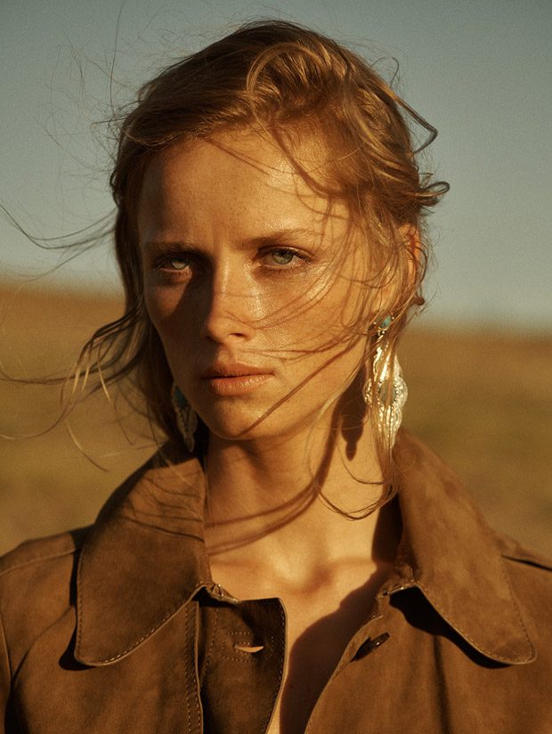 Rianne Van Rompaey is the Face of Massimo Dutti SS19 Collection