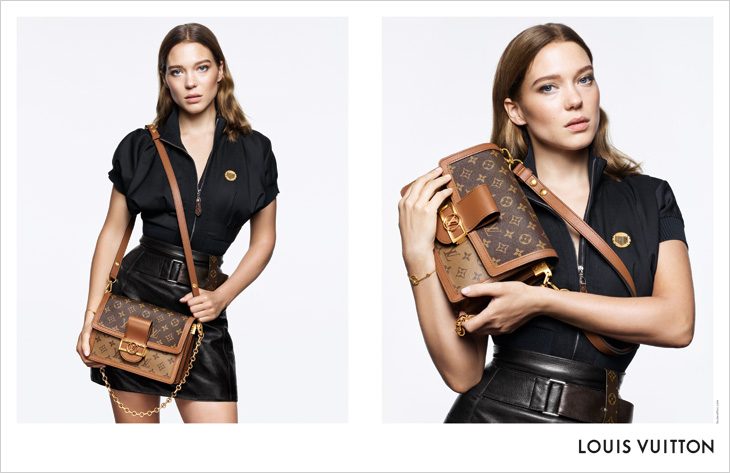 Emma Stone, Léa Seydoux, and Alicia Vikander for Louis Vuitton's