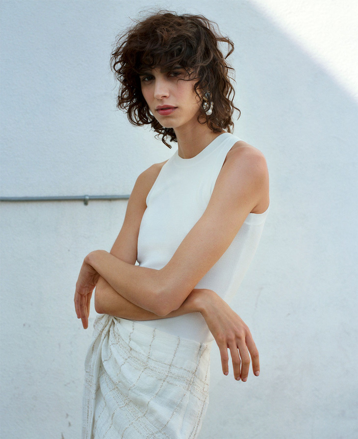 Mica Arganaraz Models Zara Spring Summer 2019 Looks