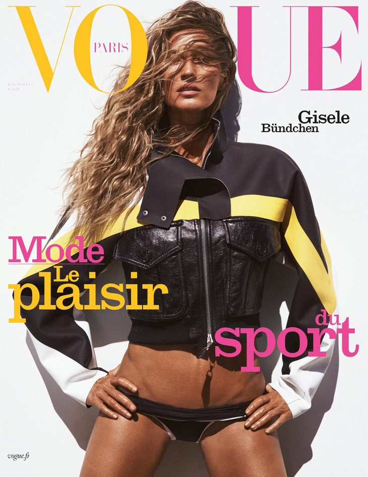 Gisele Bundchen Vogue Paris 2019 Cover Fashion Editorial