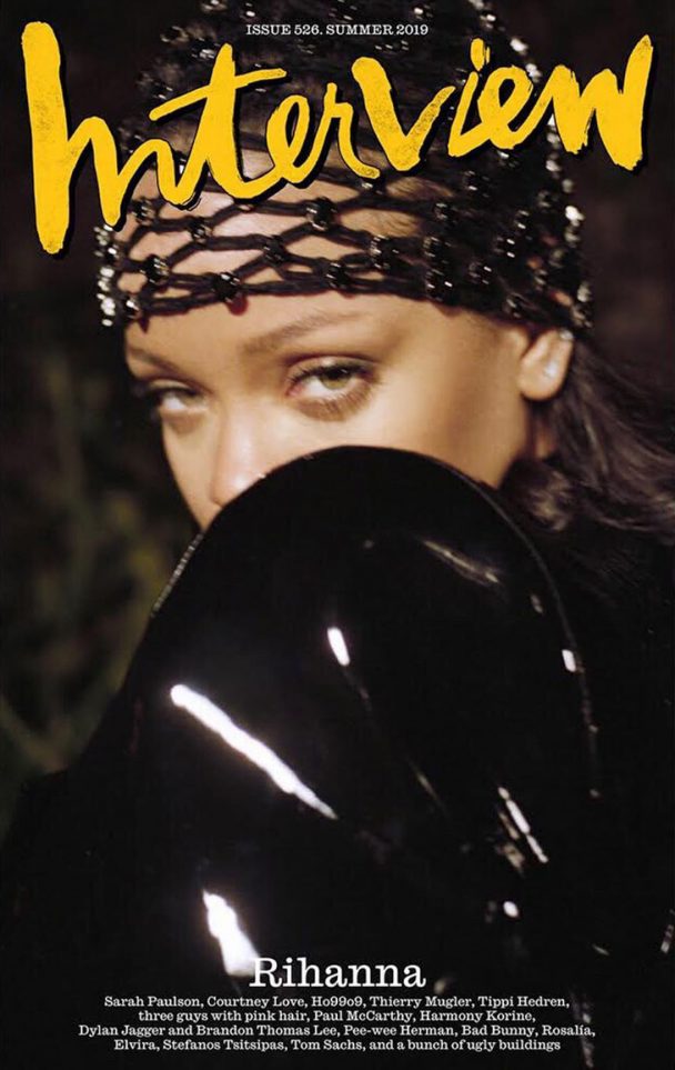 Rihanna is the Cover Girl of Interview Magazine Summer 2019 Issue