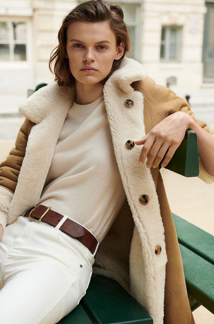 A State of Mind: Cara Taylor Models Massimo Dutti Fall 2019 Collection