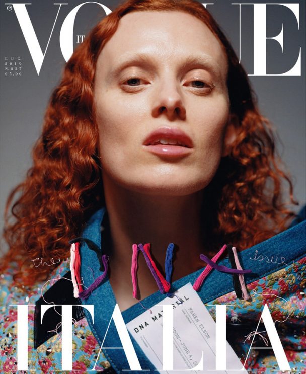 Karen Elson, Imaan Hammam & Gigi Hadid Cover Vogue Italia DNA Issue